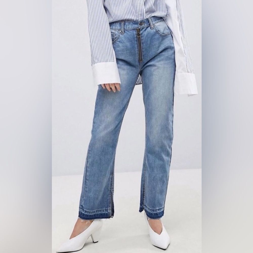 Evidnt Anthropologie Lamia Slim Jeans • size 26 • NWT